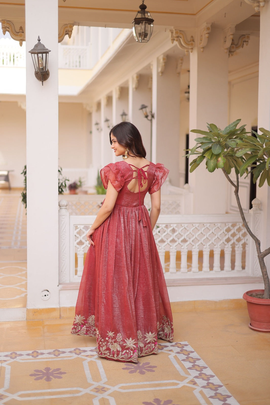 PREMIUM DESIGNER READYMADE GOWN