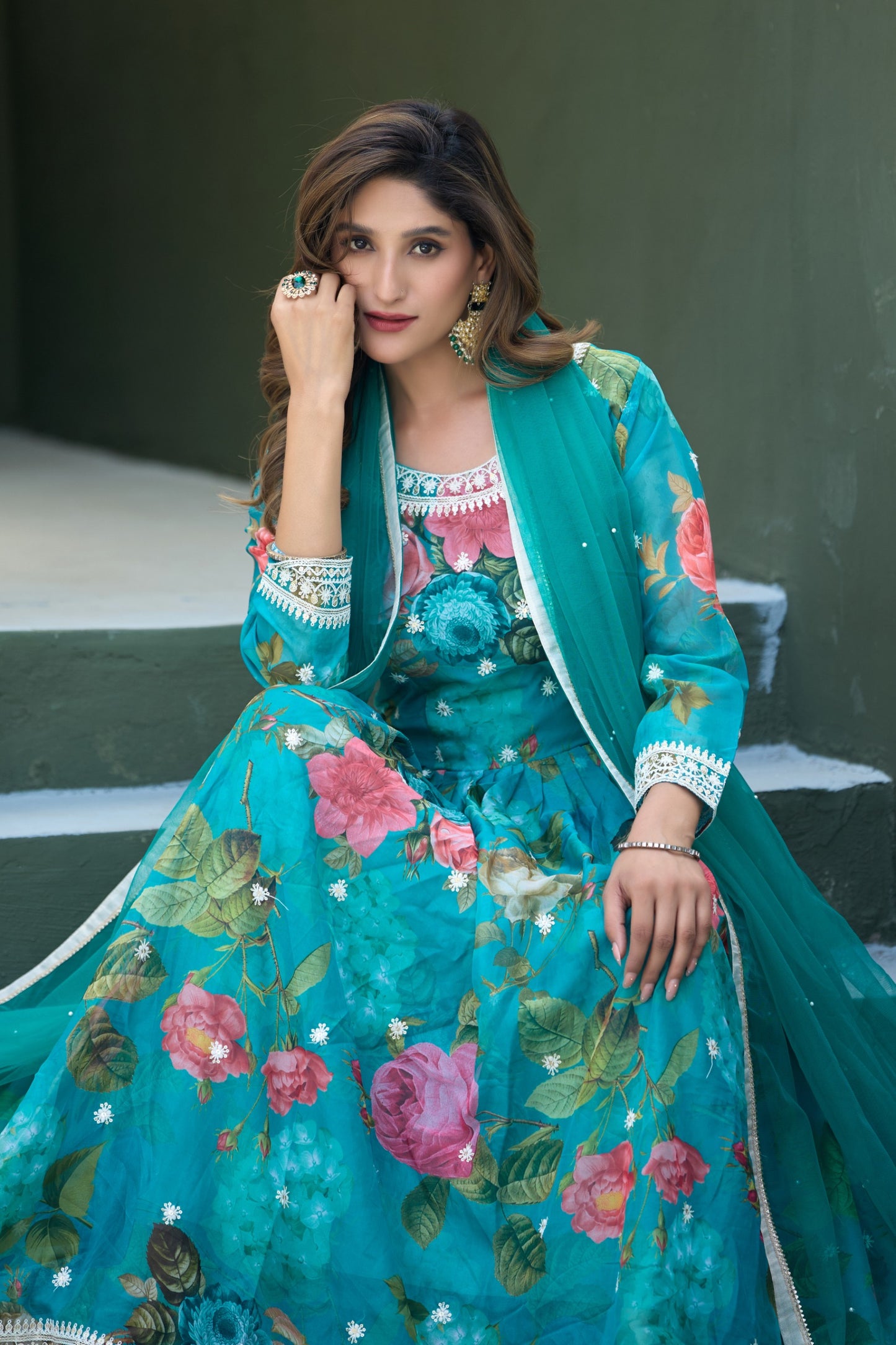 Premium Designer Readymade Gown