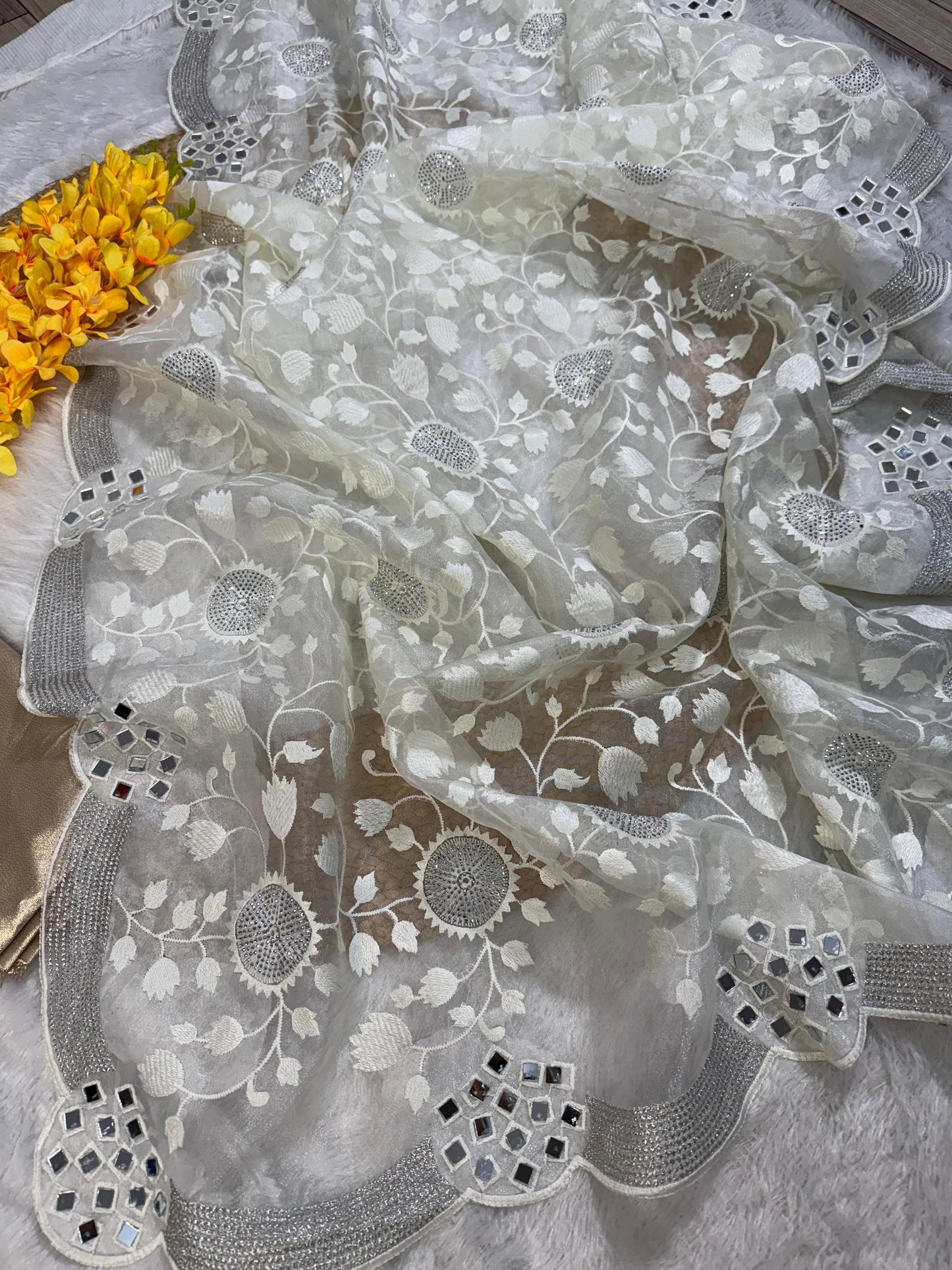 Exquisite Organza Saree
