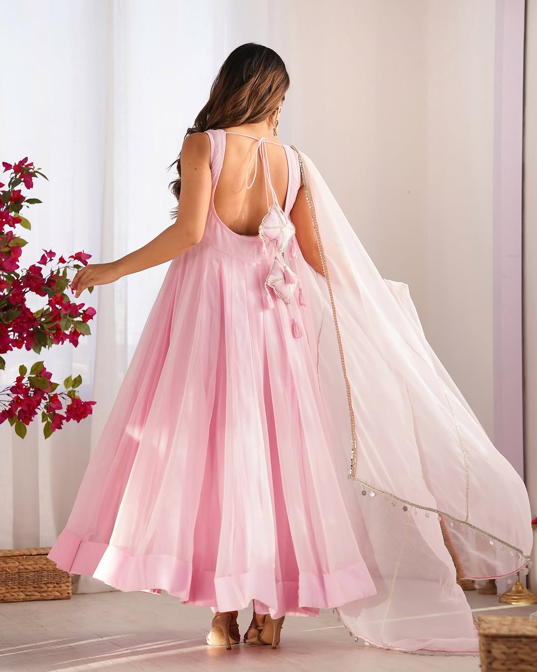 Celebrate With Style In Pink Outfit