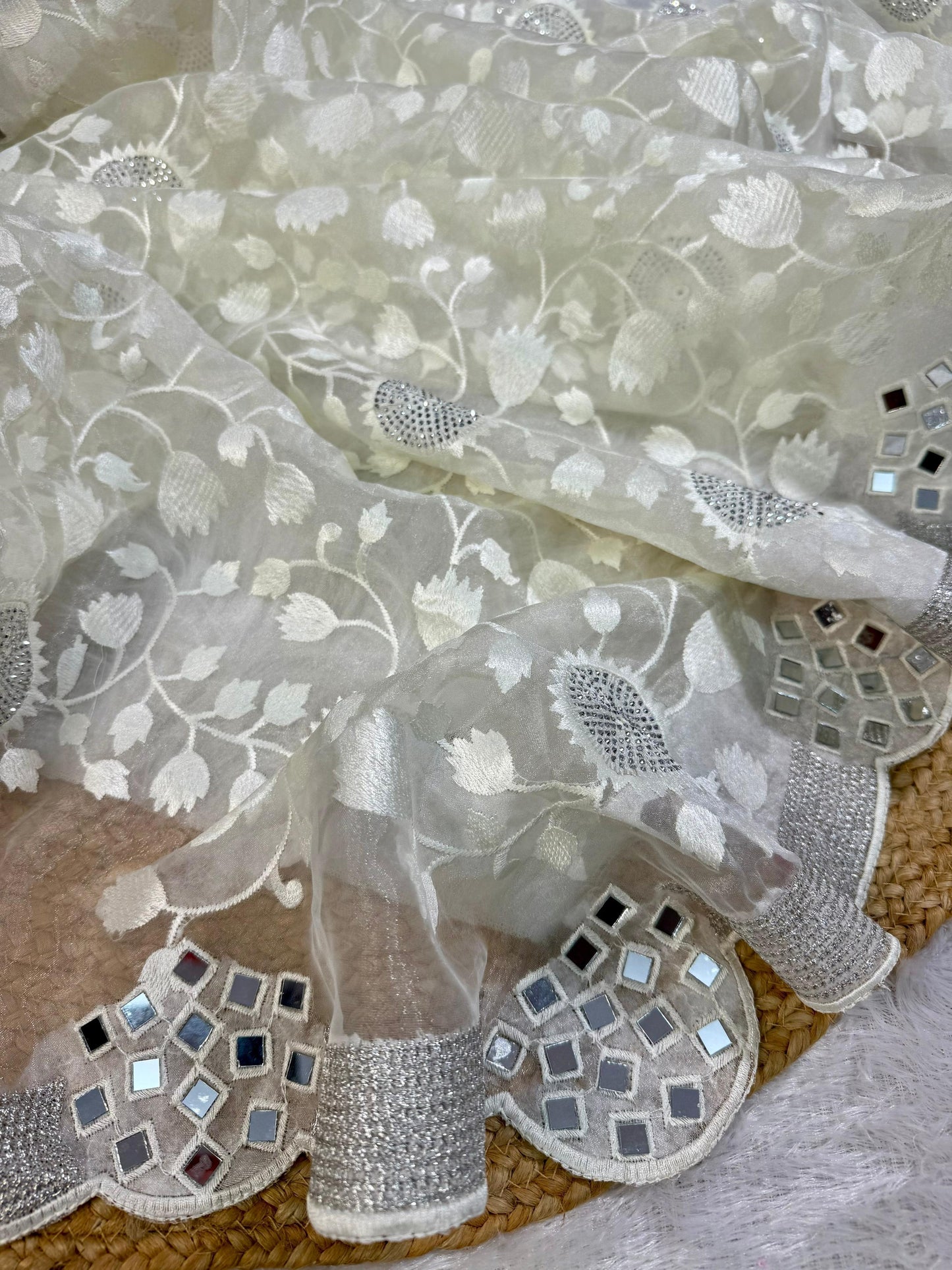 Exquisite Organza Saree