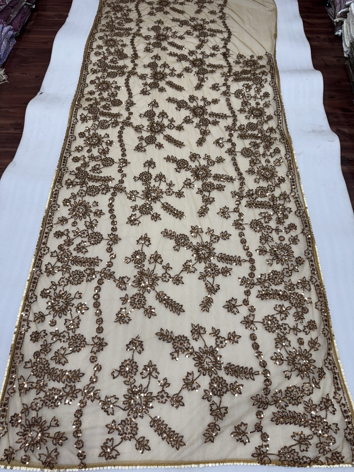Bling Starry Royal Bollywood BlockBuster Sequins Saree