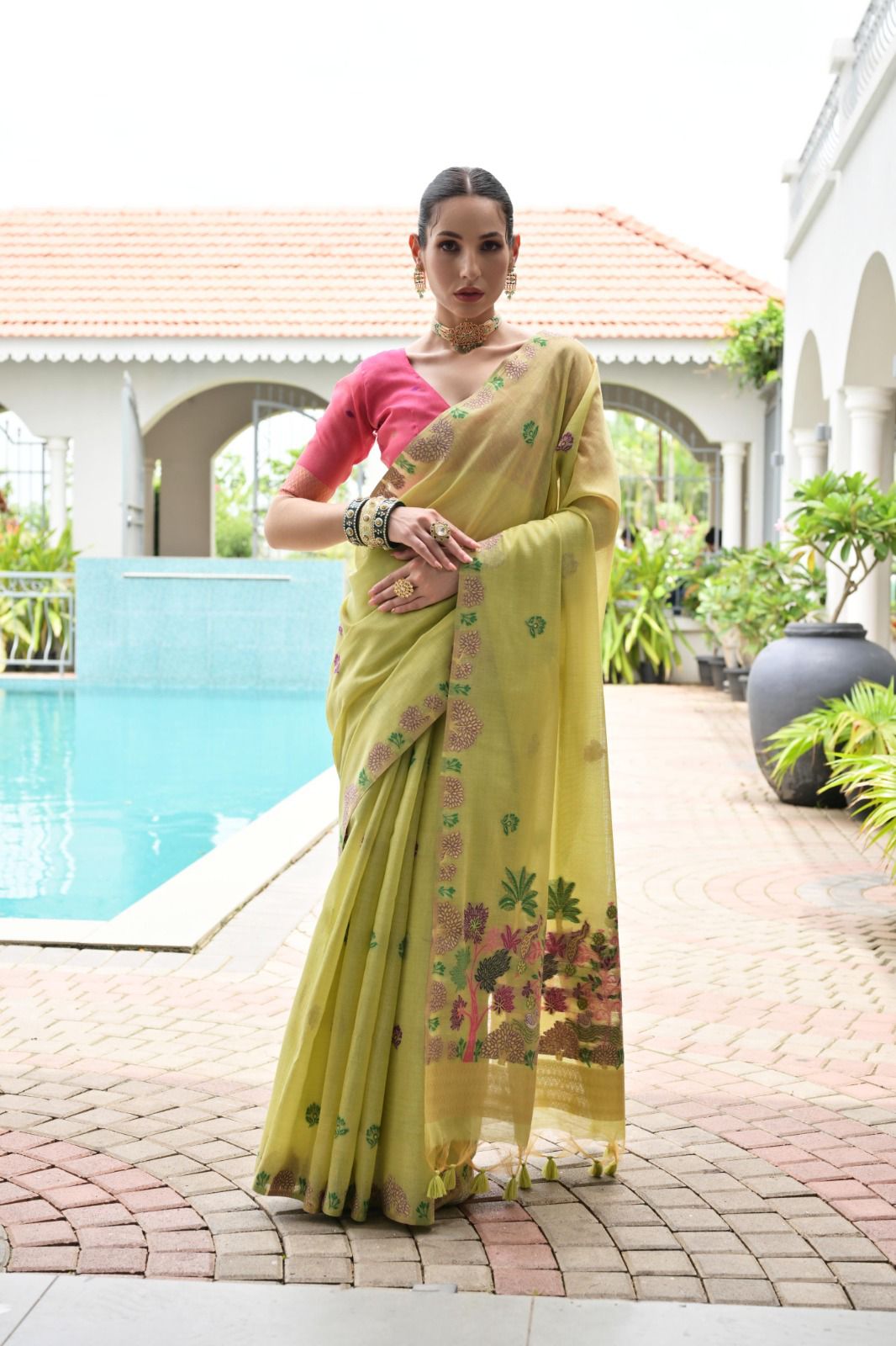 Premium Soft Chanderi Cotton Sarees