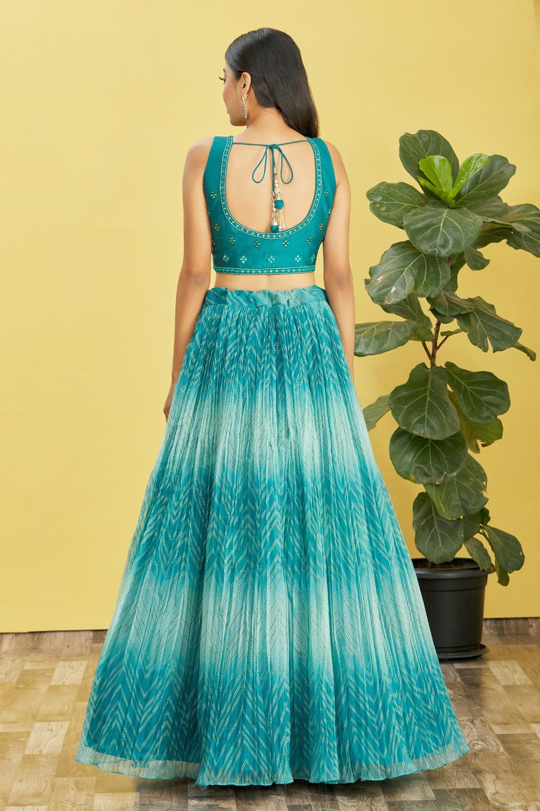 Organza Light Weight Premium Lehanga