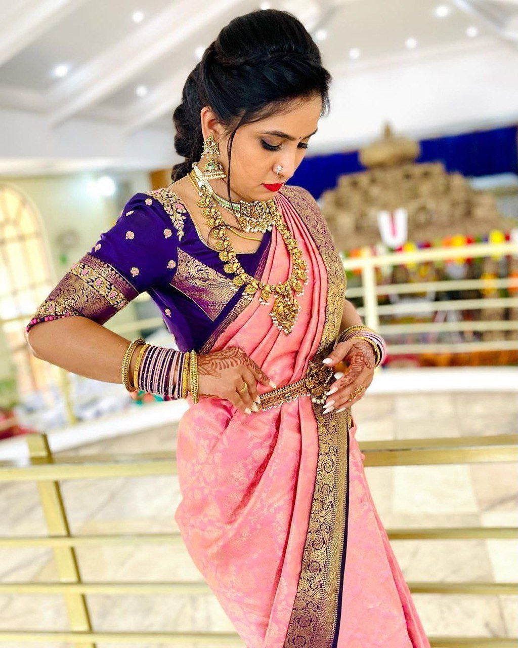 Ethnic Soft Silk Richlook Sarees