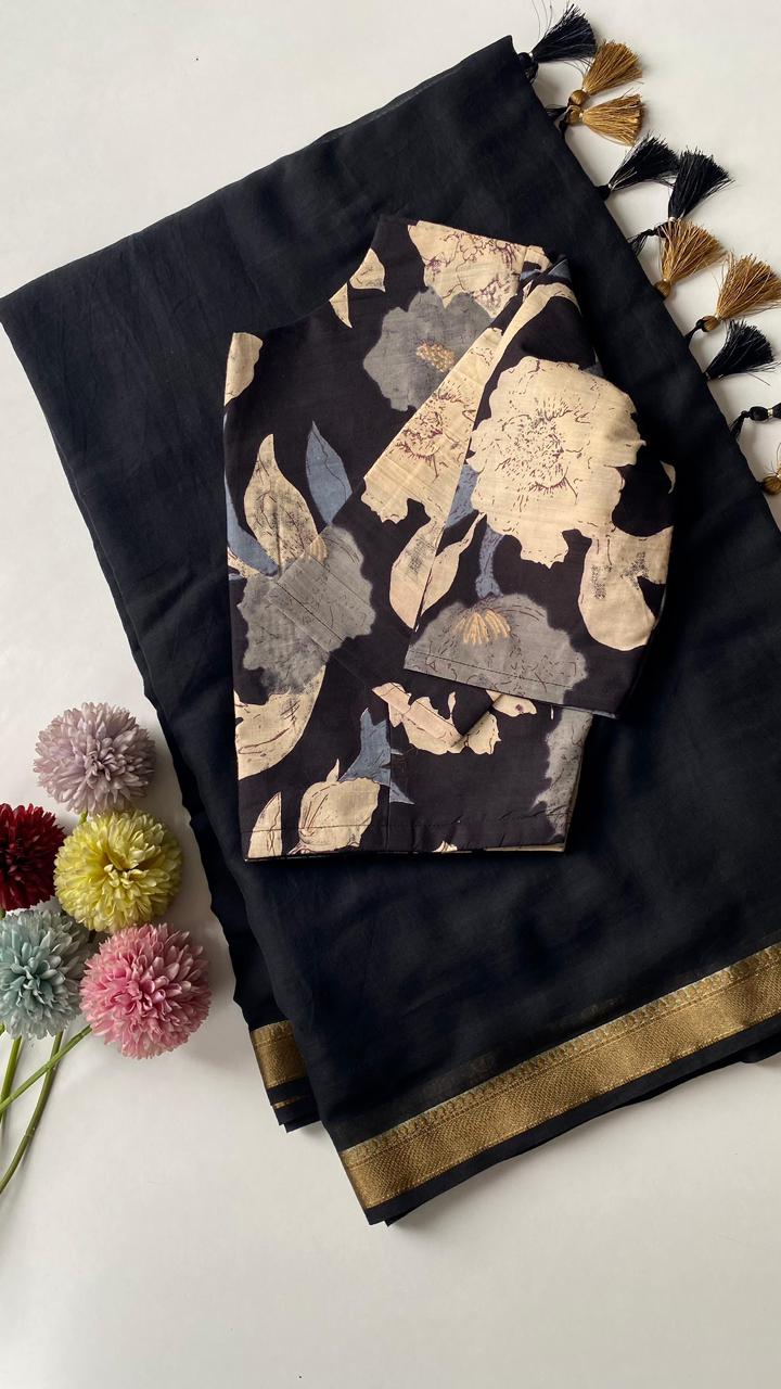 Designer Chic Pure Mul Cotton Saree