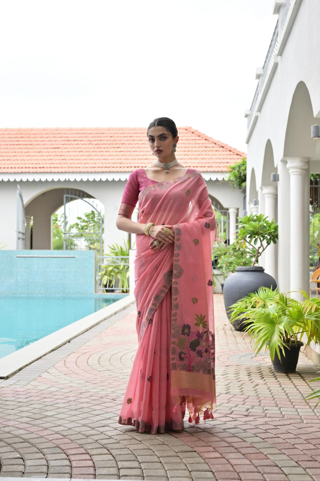 Premium Soft Chanderi Cotton Sarees