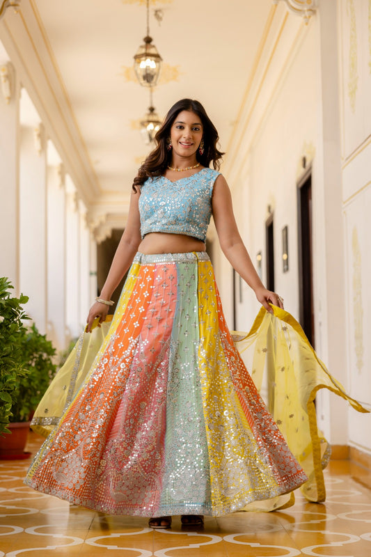 Festive Look Magical Stunning Lehanga Set