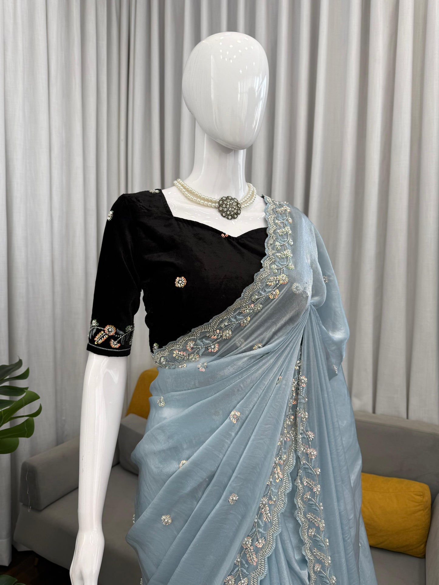 Rich Detailing Premium Eye Catching Saree
