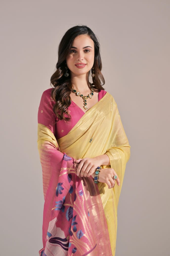 Premium Cotton Classic Colorful Saree