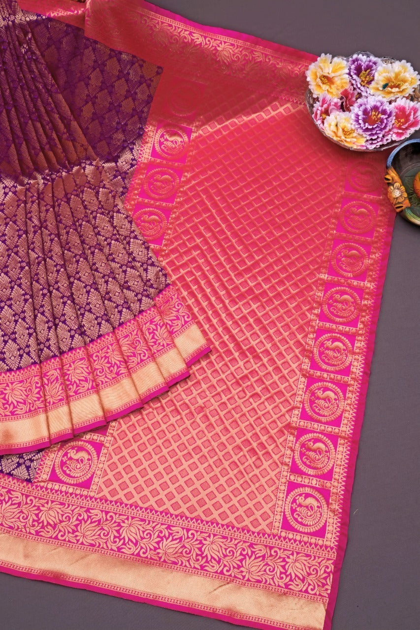 Ethnic Soft Silk Richlook Sarees