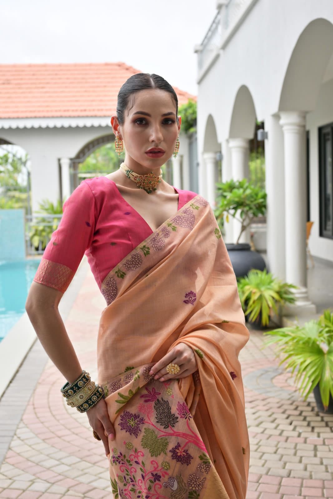 Premium Soft Chanderi Cotton Sarees