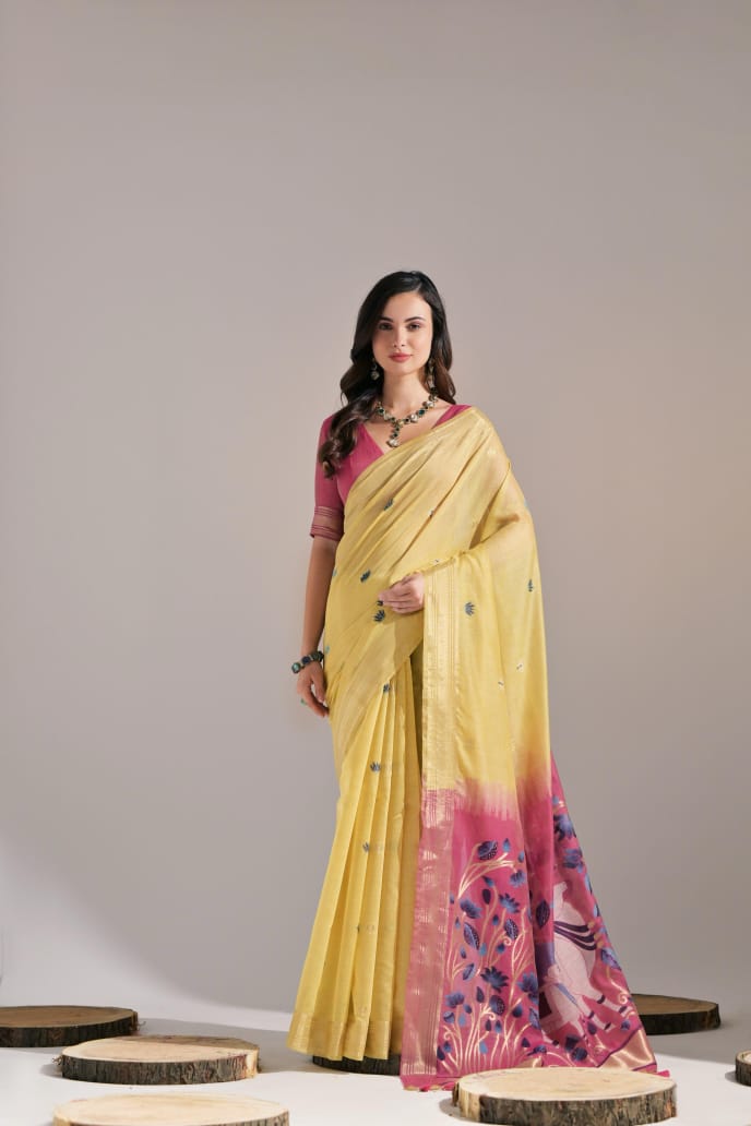 Premium Cotton Classic Colorful Saree