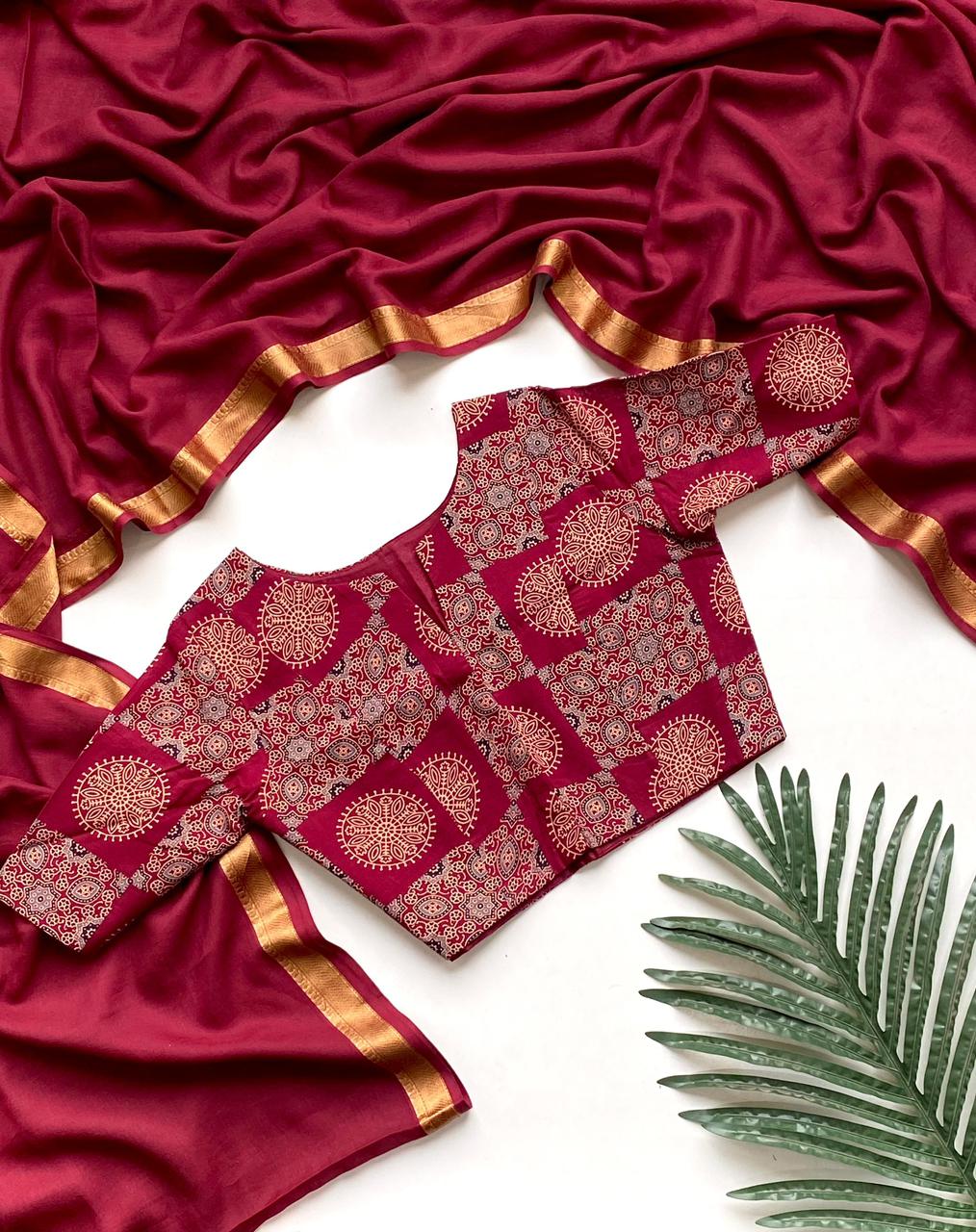 Designer Chic Pure Mul Cotton Saree
