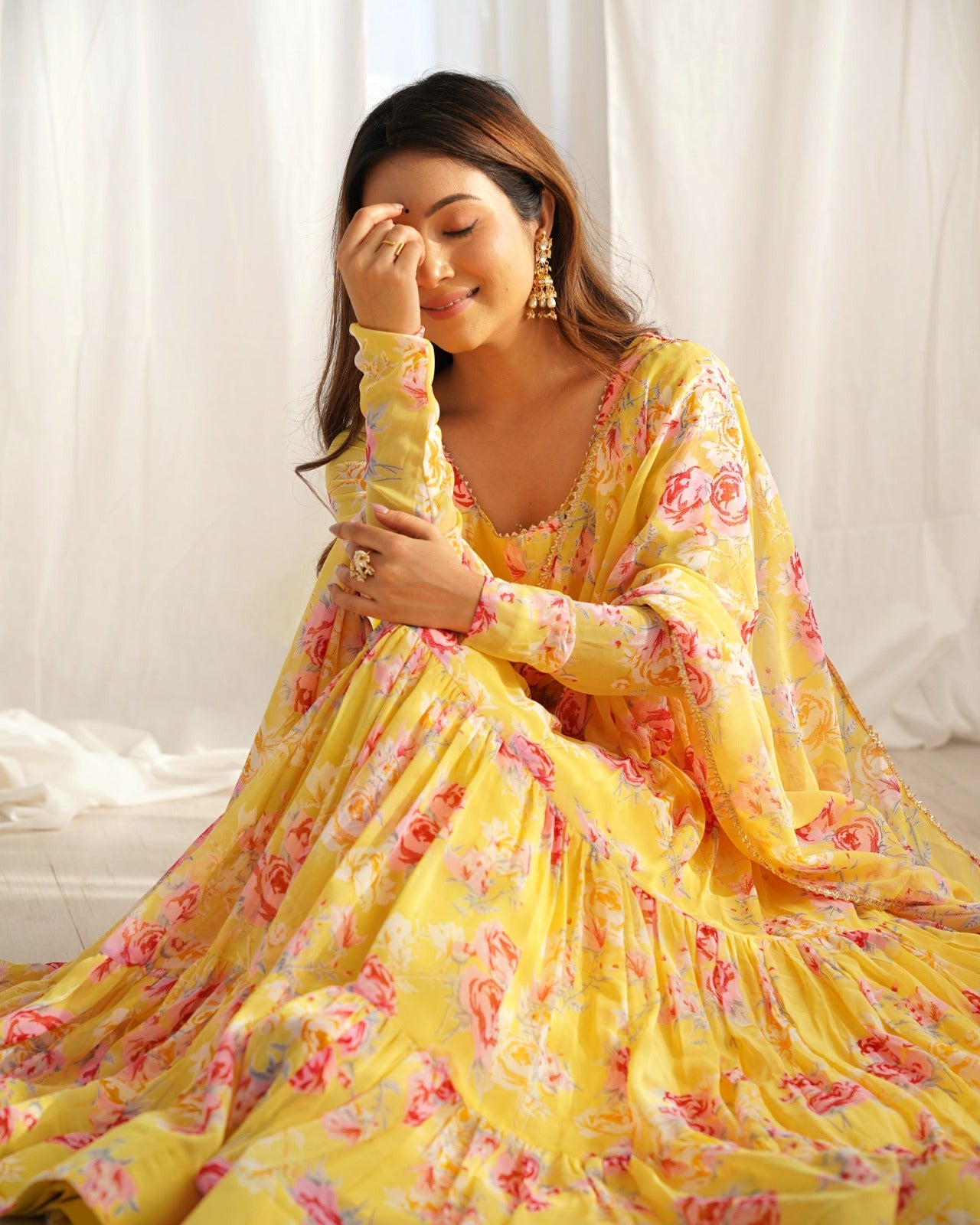 Colorful Kalamkari Fresh Look Suits (Ready To Wear)