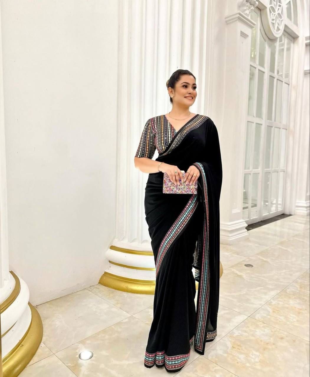 Stay stylish and graceful with our exquisite sarees