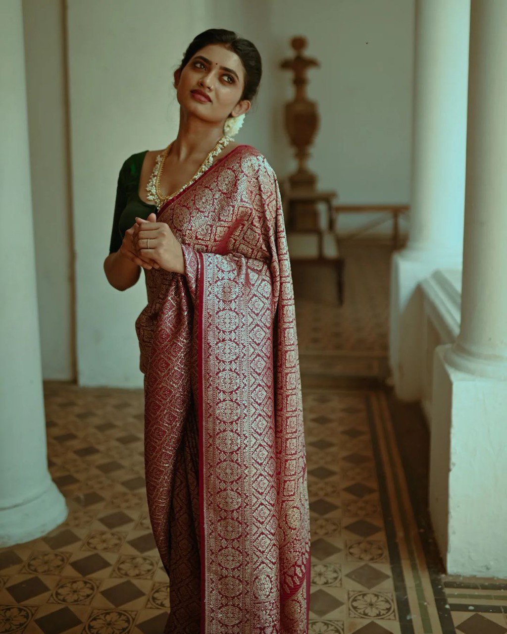 Ethnic Soft Silk Richlook Sarees