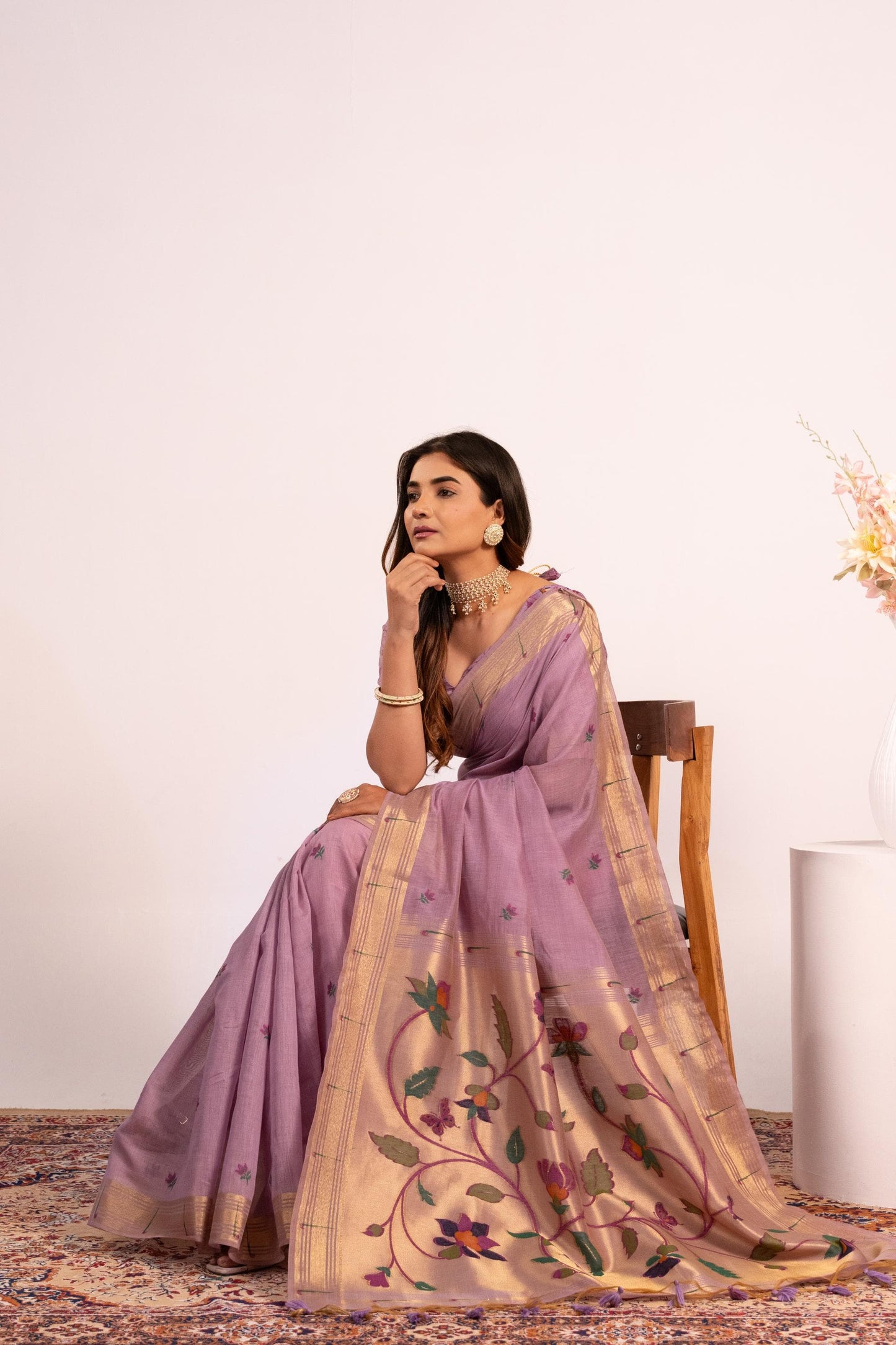 Premium Paithani Weaving Saree