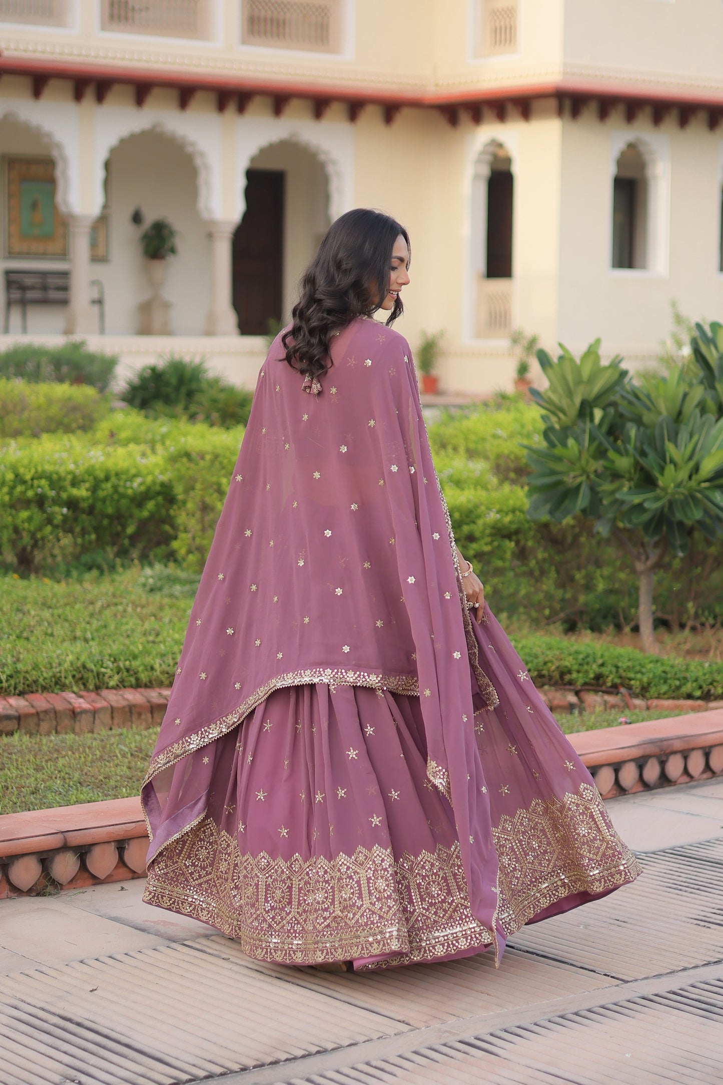 ATTRACTIVE LEHENGA CHOLI WITH DUPATTA