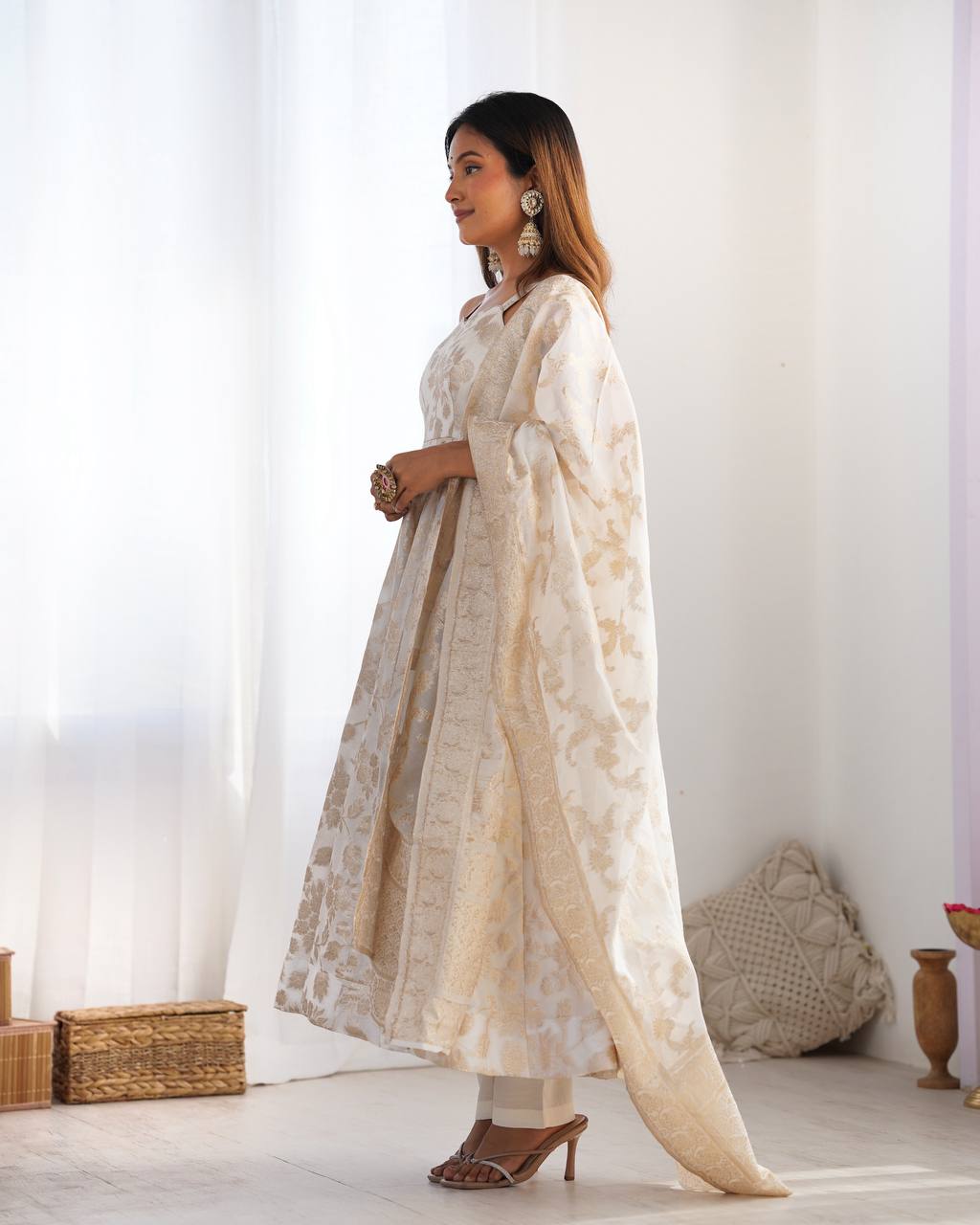 Timeless Classic Banarasi Jacquard Silk Outfit