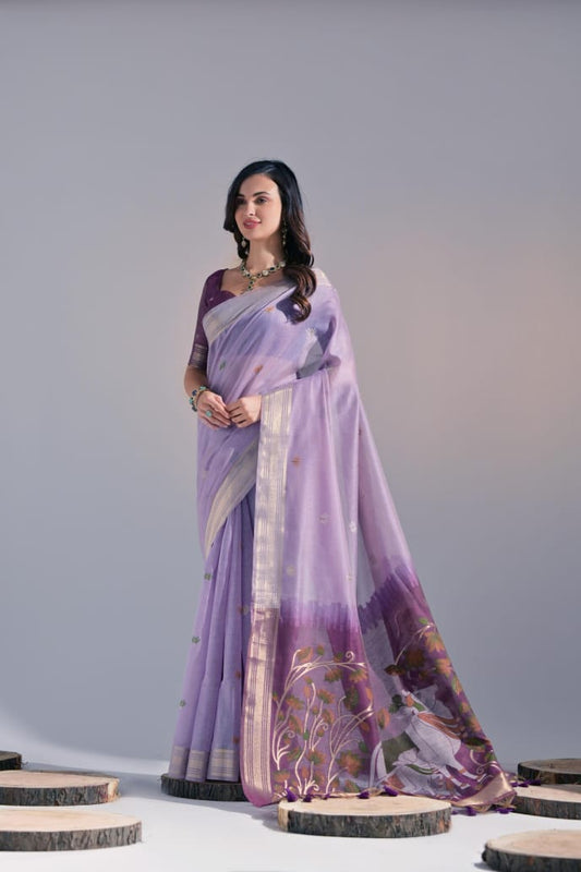 Premium Cotton Classic Colorful Saree