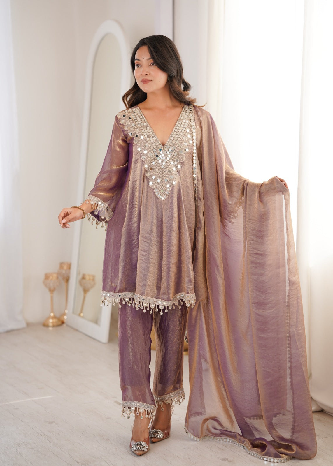 PASTAL SUMMER READY TO WEAR ETHNIC STYLISH OUTFIT