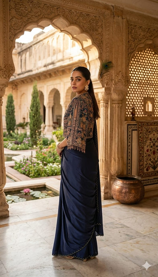 Trending Ready To Wear Effortless Drape Saree