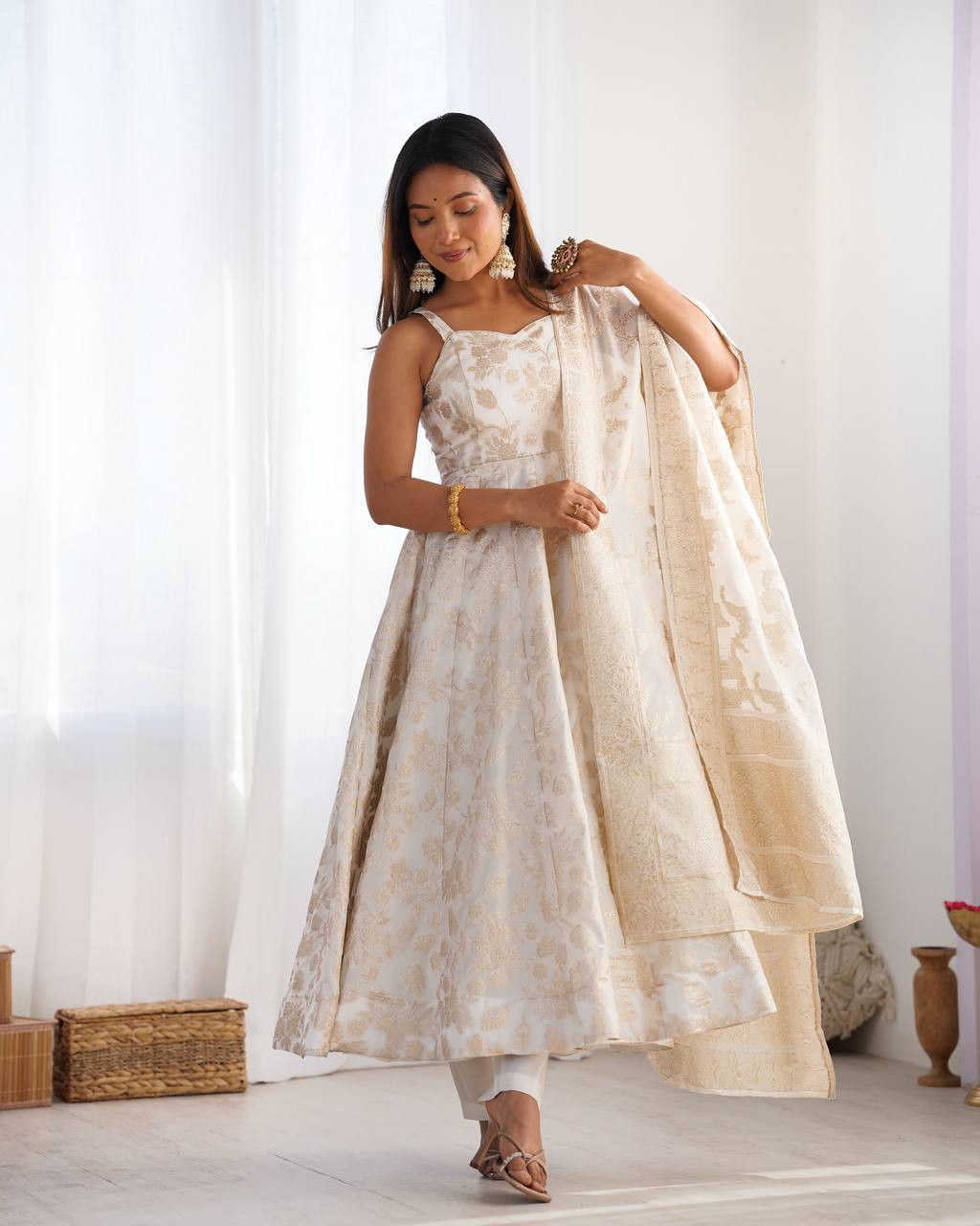Timeless Classic Banarasi Jacquard Silk Outfit