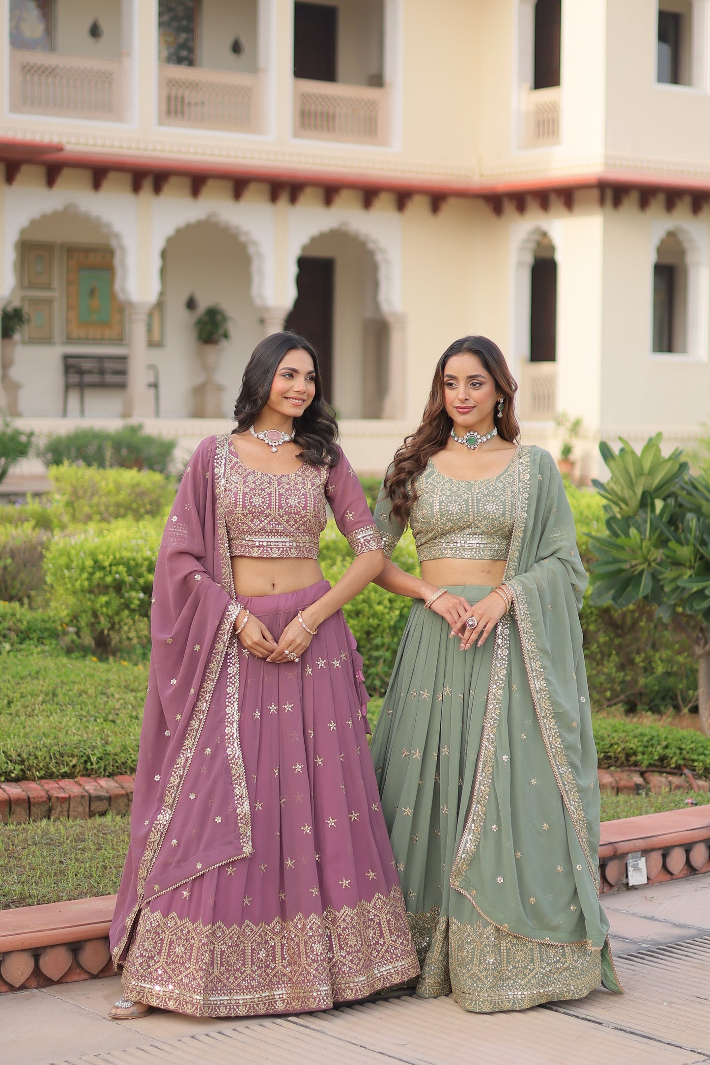 ATTRACTIVE LEHENGA CHOLI WITH DUPATTA