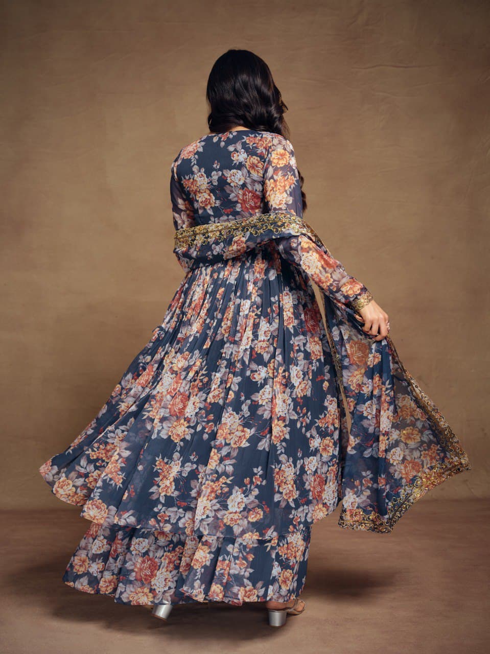 Cool Chiffon Premium Palazzo Suit set
