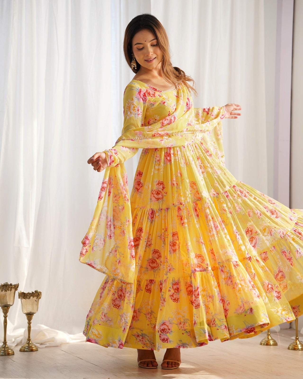 Colorful Kalamkari Fresh Look Suits (Ready To Wear)