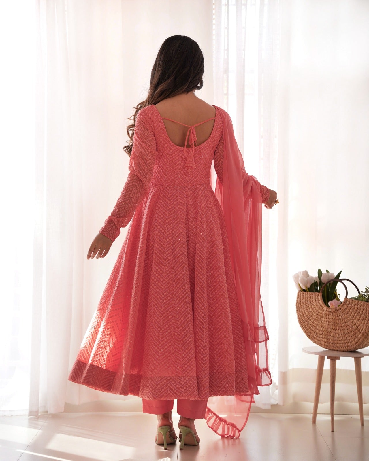 Timeless & Classic Luckhnawi Style Suit