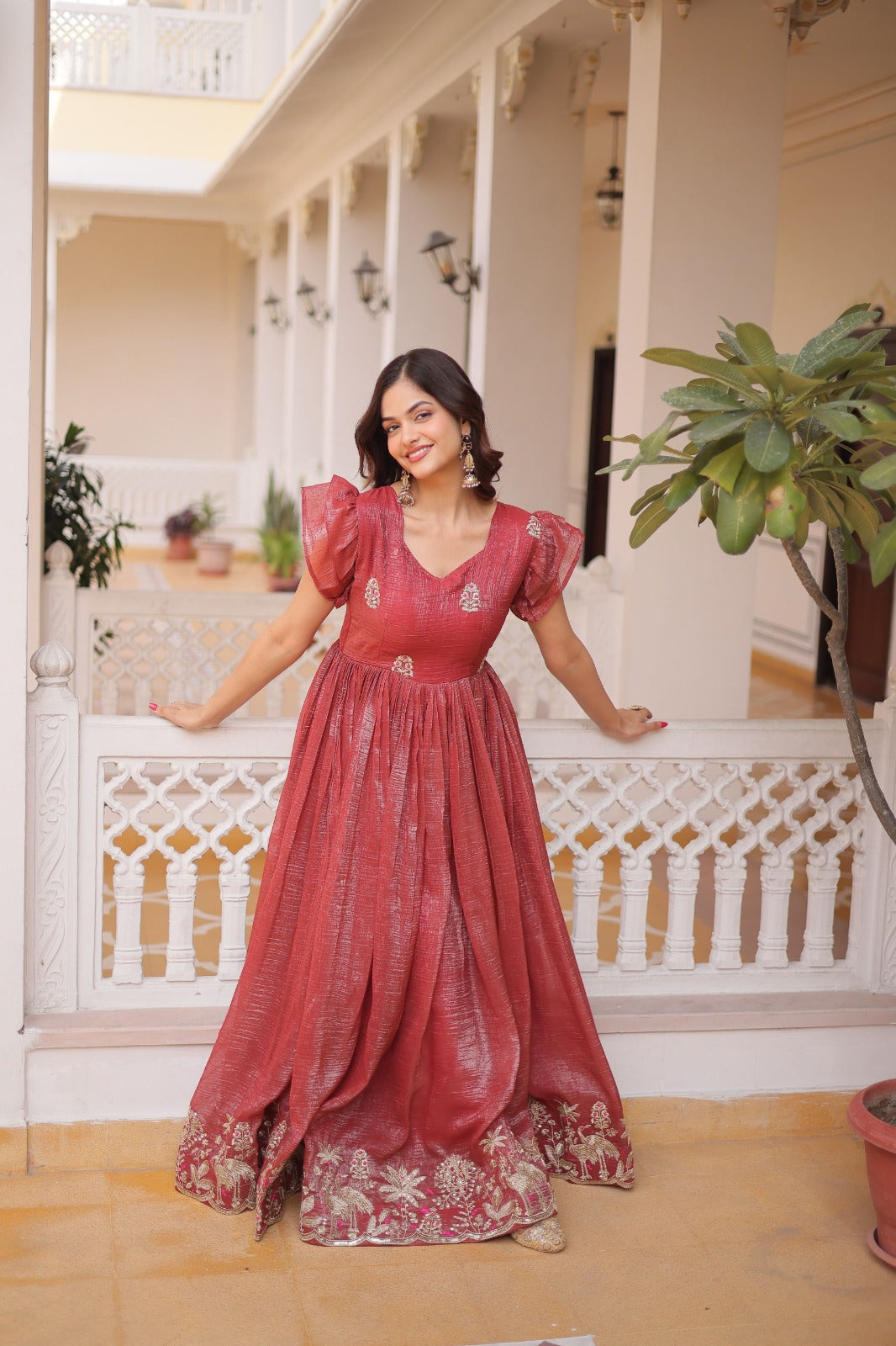 PREMIUM DESIGNER READYMADE GOWN