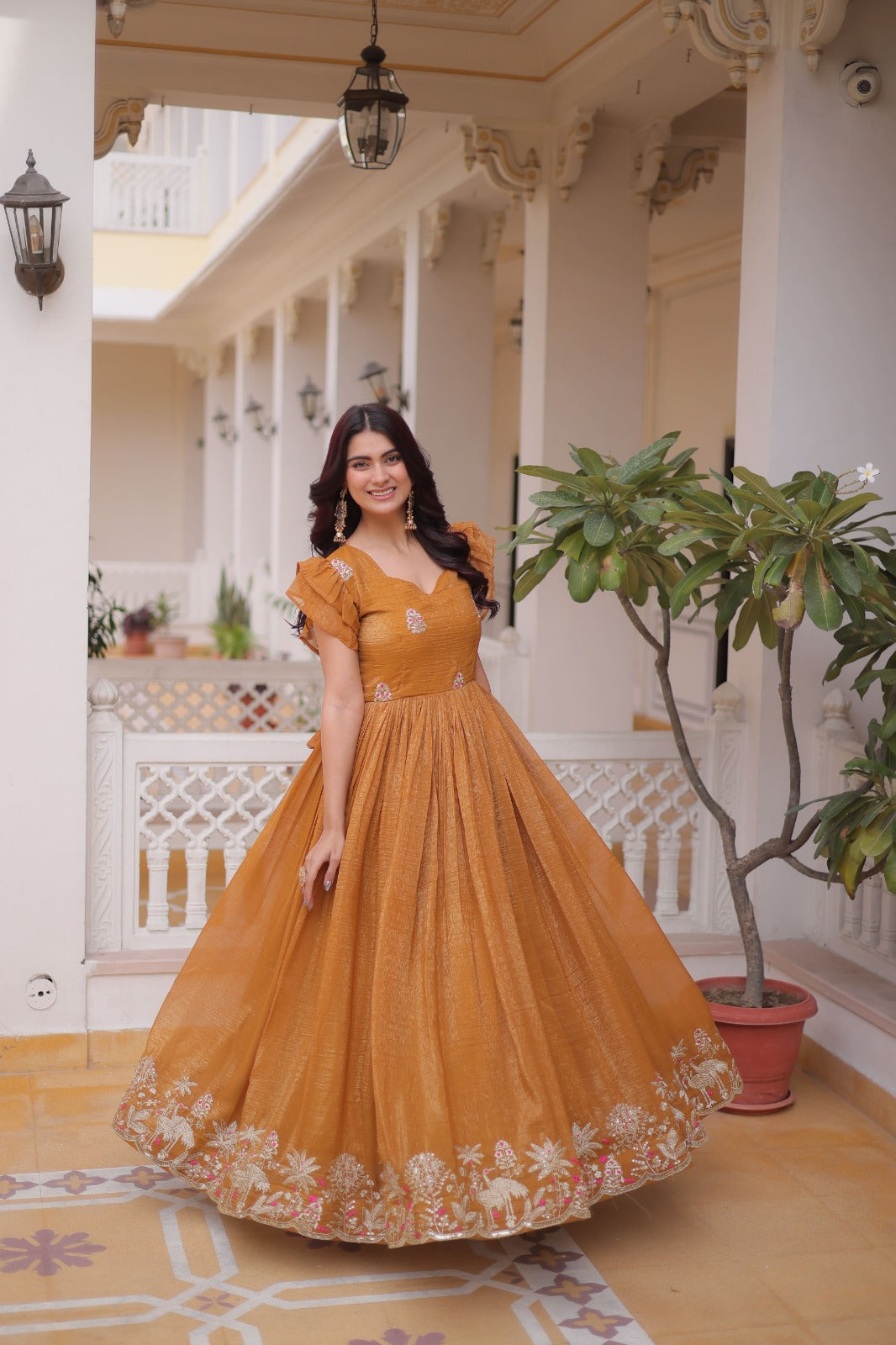 PREMIUM DESIGNER READYMADE GOWN