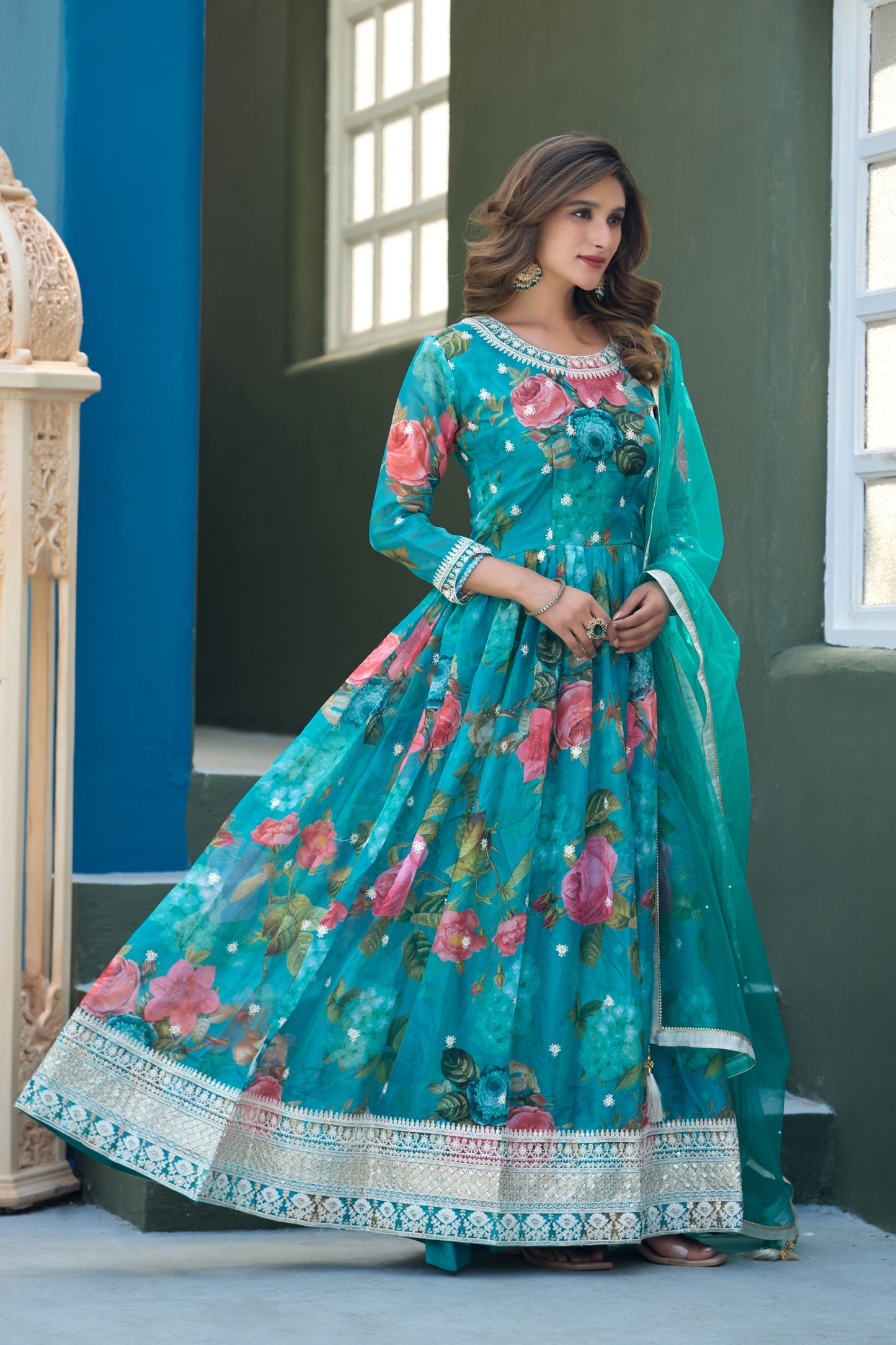 Premium Designer Readymade Gown