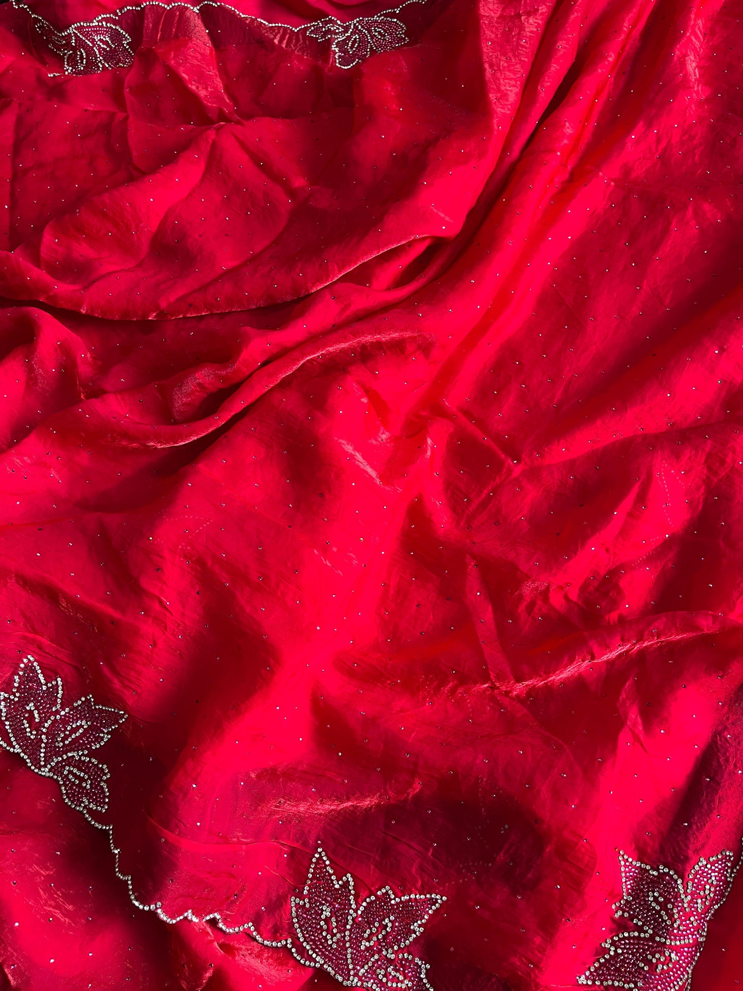 LOTUS SWAROVSKI DIAMOND WORK PREMIUM SAREE