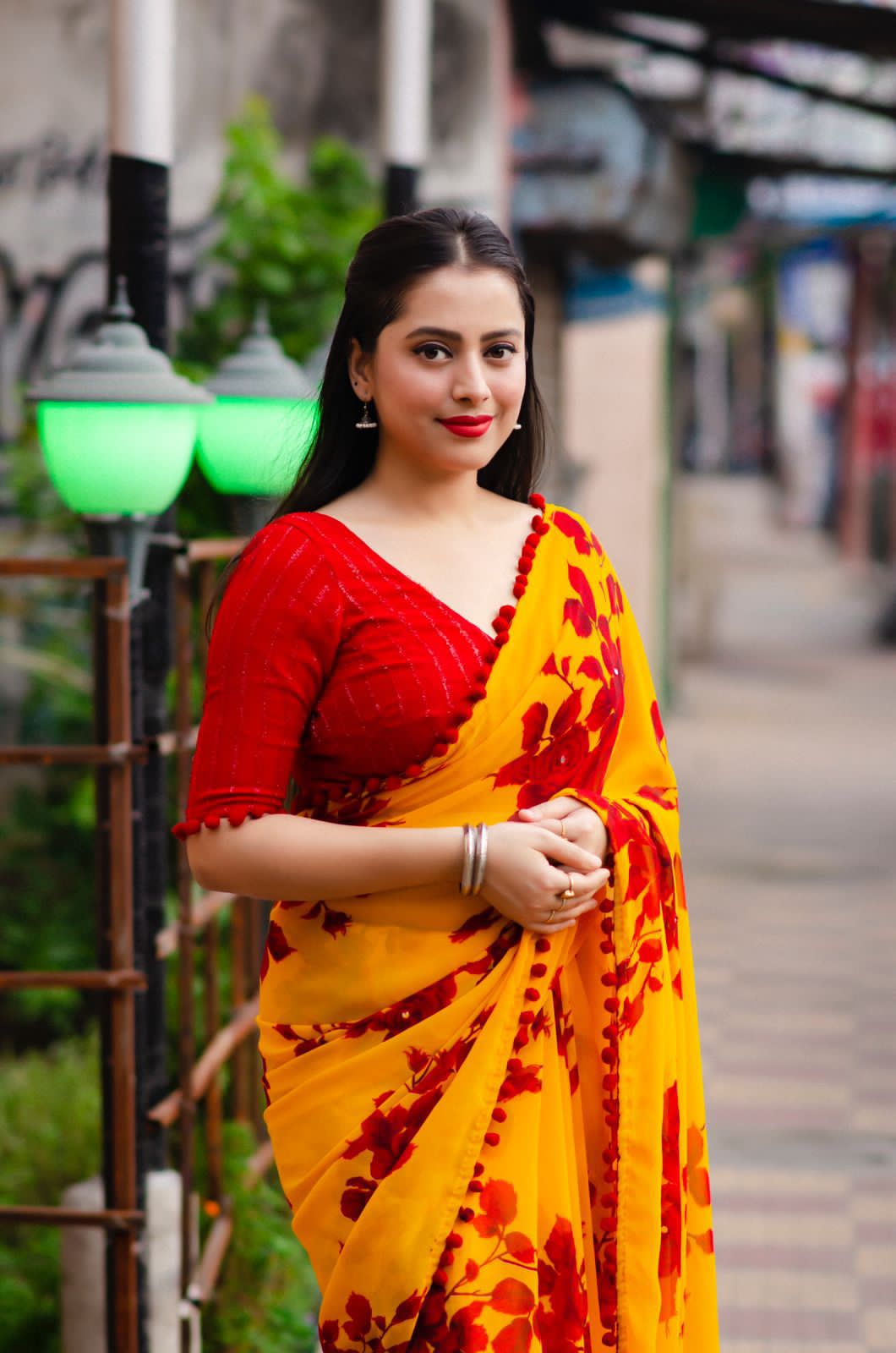 Pum Pum Soft Georgette Attractive Saree
