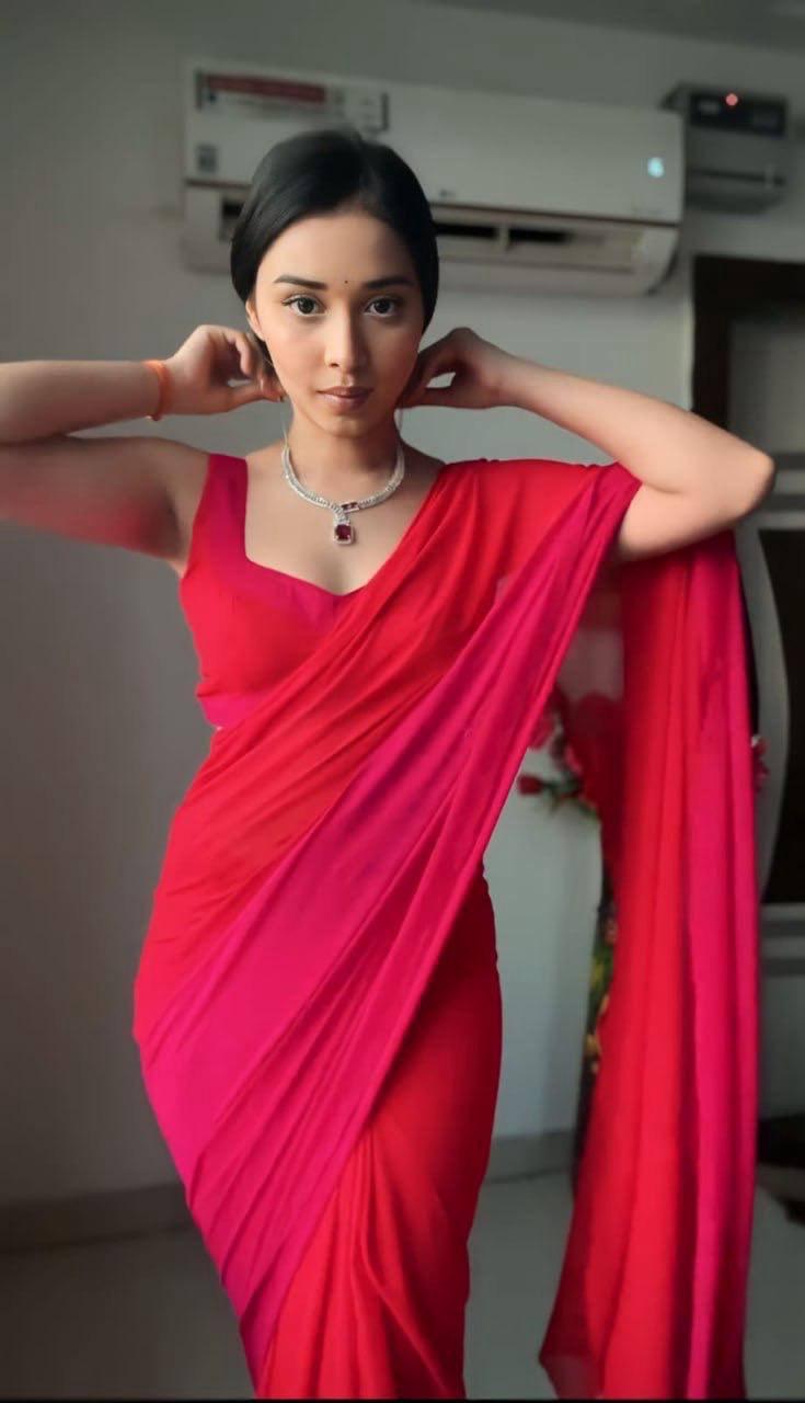 Effortless Ready To Wear Pleated Saree