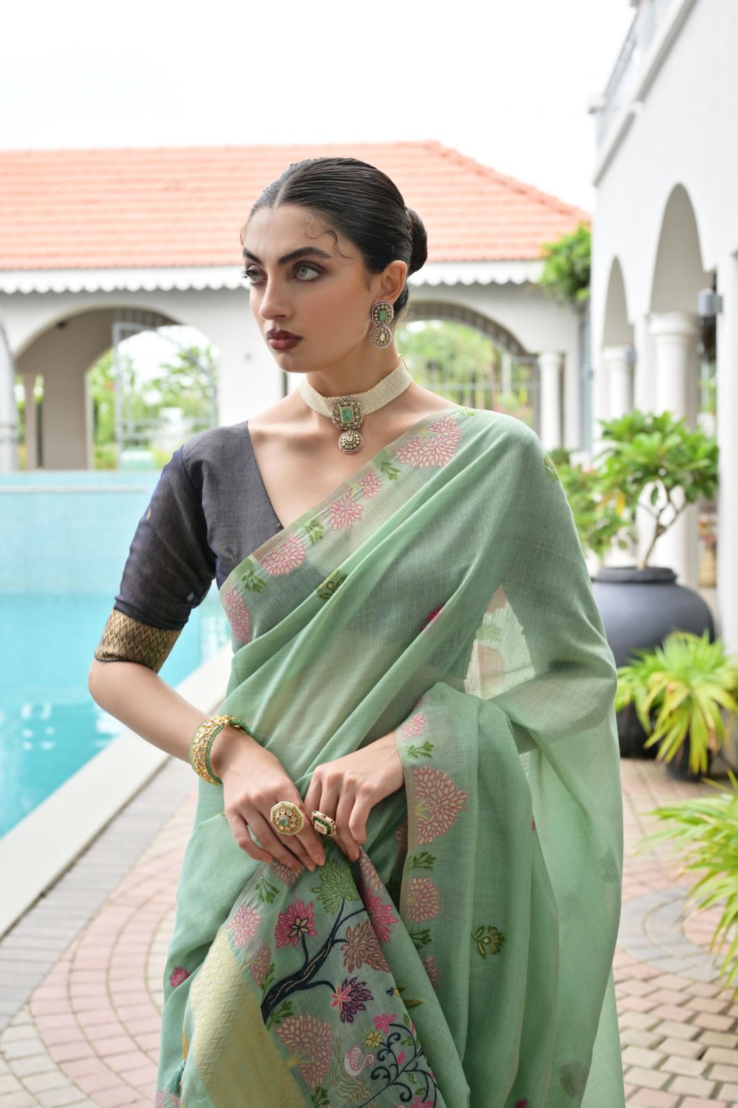 Premium Soft Chanderi Cotton Sarees