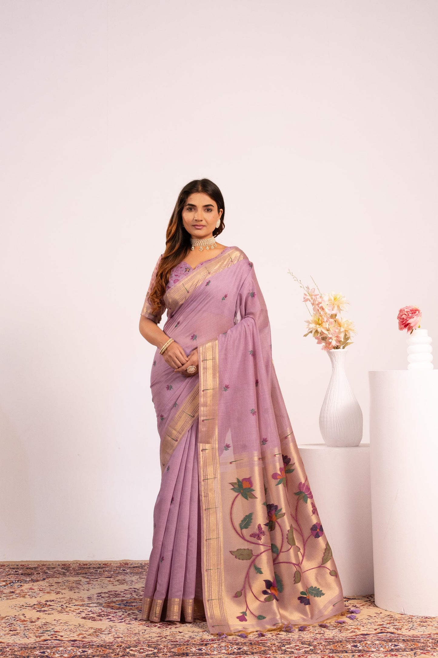 Premium Paithani Weaving Saree