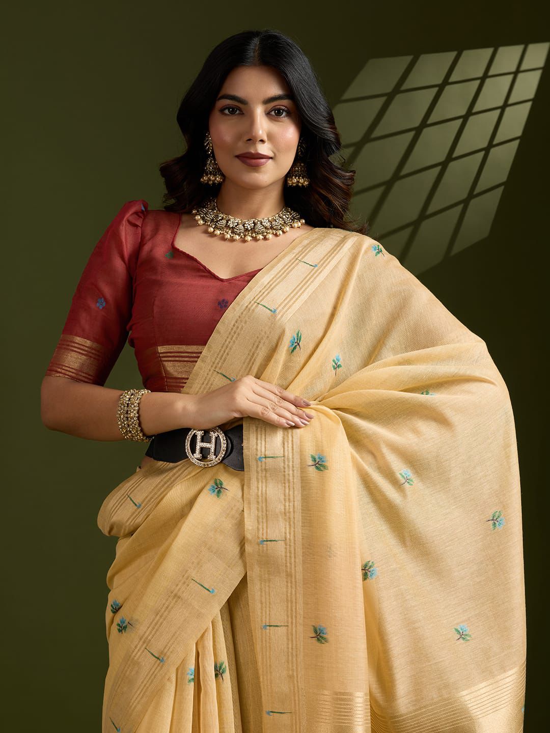 Paithani Soft Moga Cotton Sarees