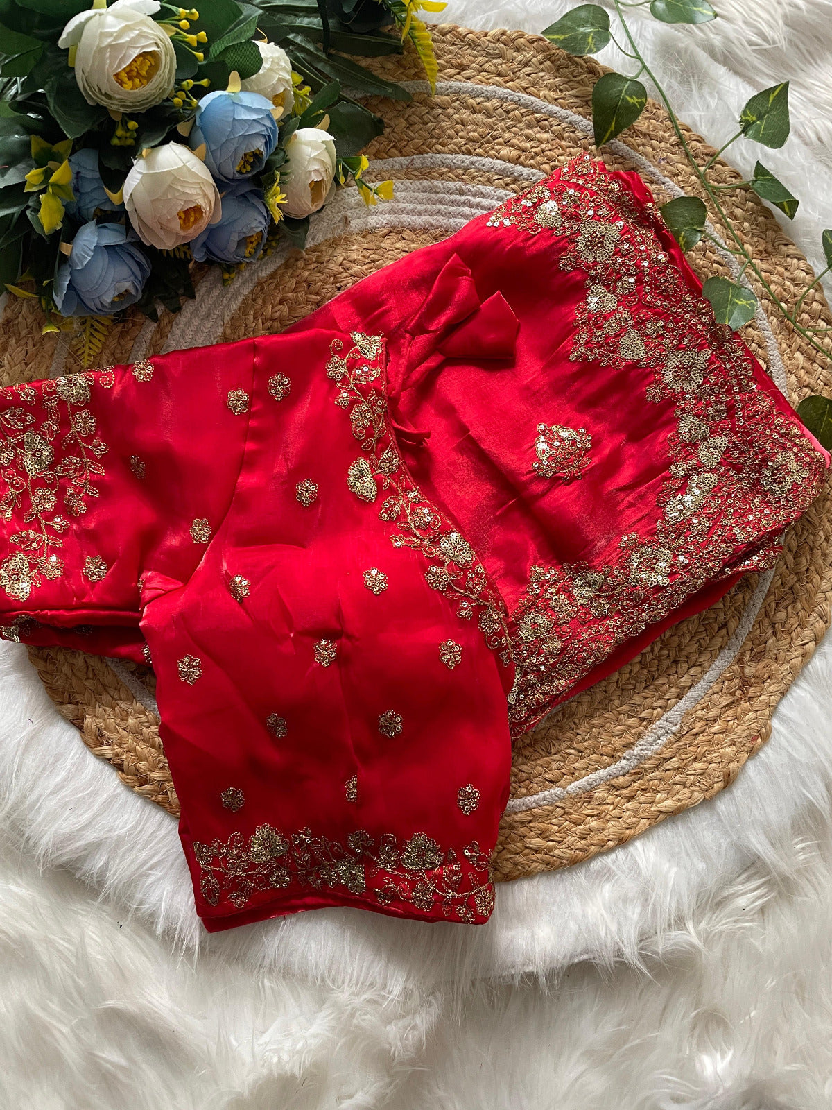 Premium Saree With Stitch Blouse