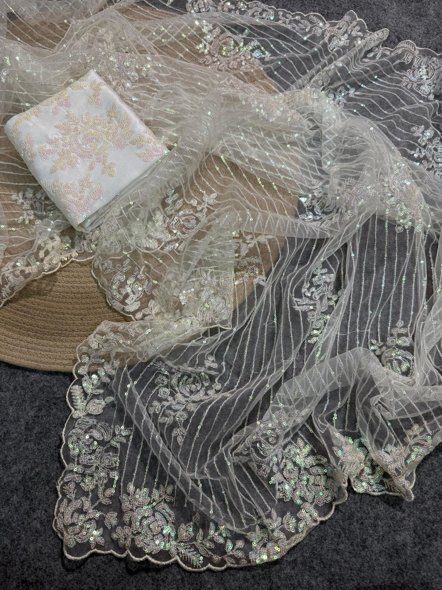 Divine Dove Stunning & Subtle Saree