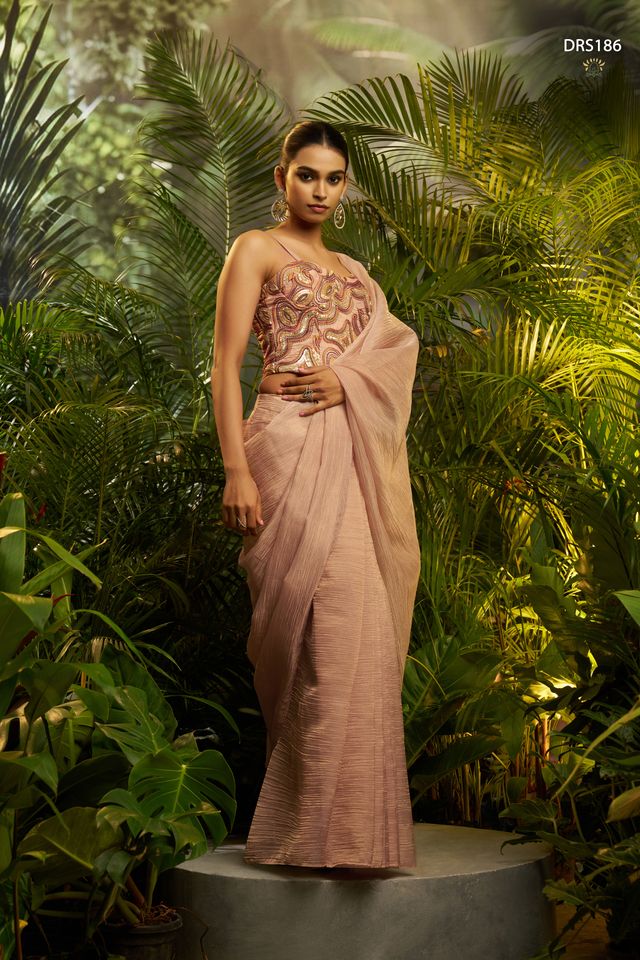 Draped in the royal glow Ready To Wear Premium Saree